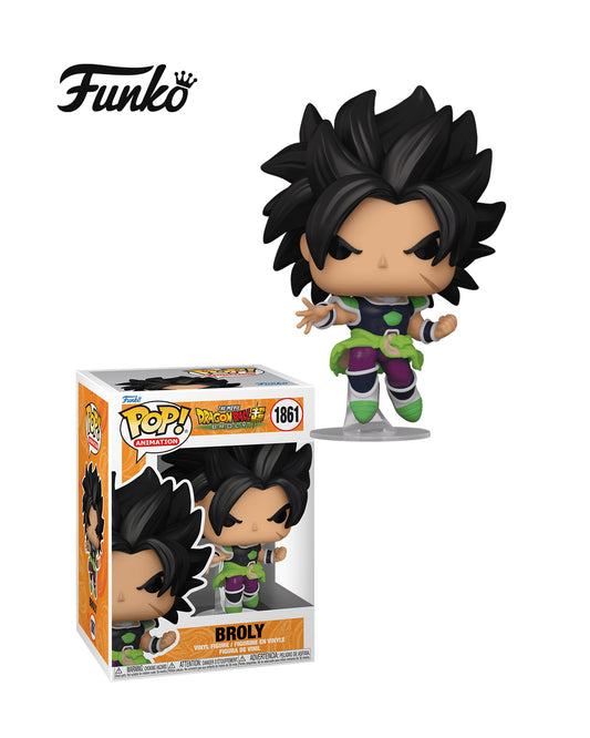 Figura Funko Pop! Dragon Ball Broly #1861 en caja original, distribuida por www.figuraschile.com