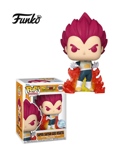 Funko Pop Dragon Ball Broly #1868 y Super Saiyan God Vegeta edición especial Funko en caja – figuras coleccionables disponibles en figuraschile.cl
