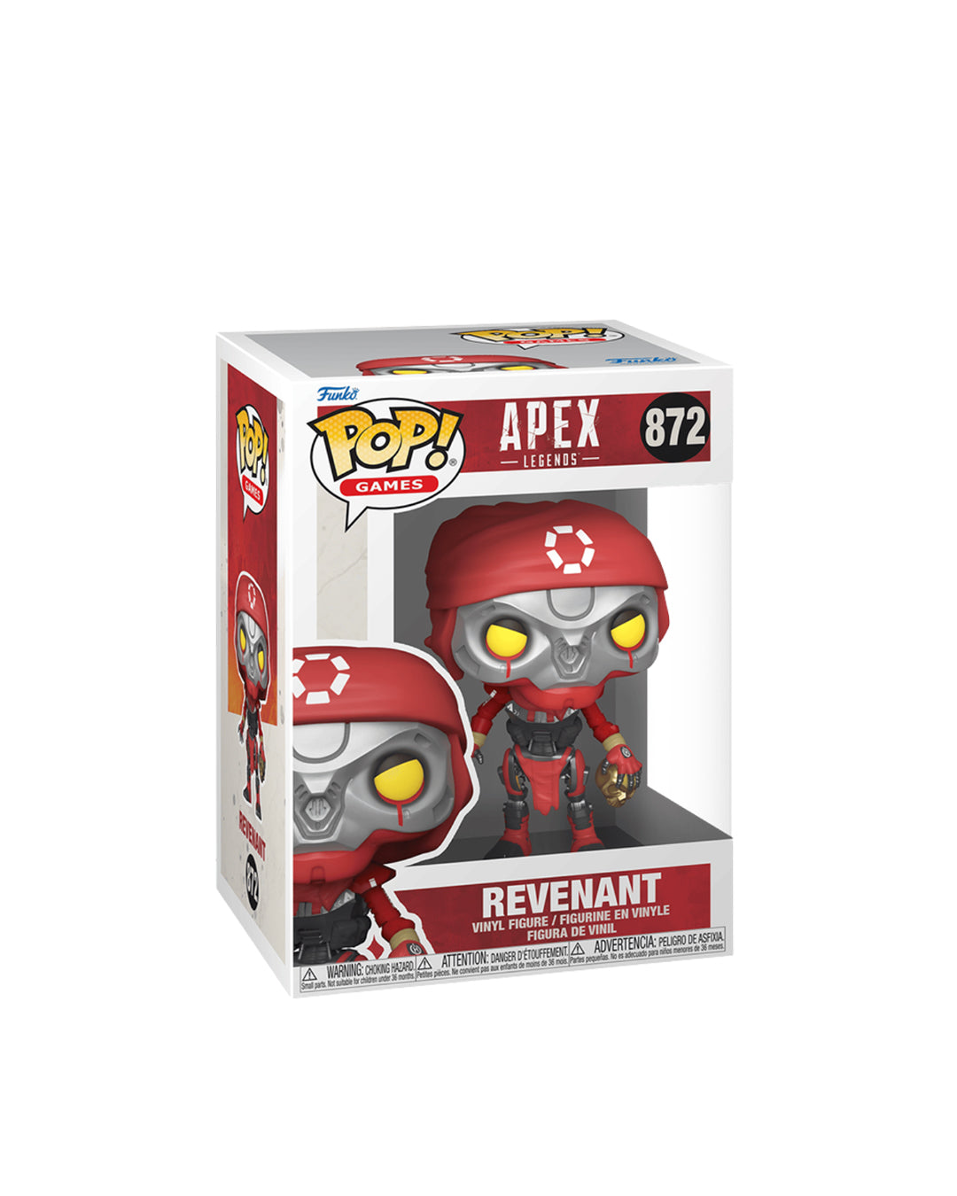 Funko Pop Games Apex Legends 872 Revenant en caja, figura coleccionable edición oficial, disponible en figuraschile.cl