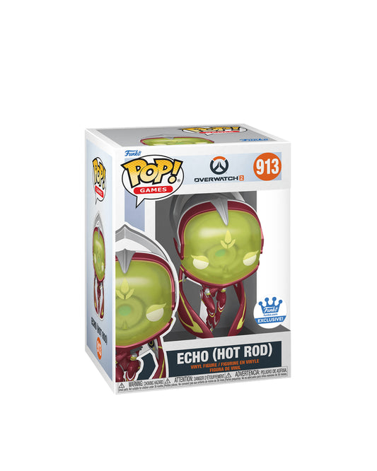 Funko Pop Games Overwatch 2 Echo Hot Rod 913, figura coleccionable exclusiva Funko, disponible en figuraschile.cl