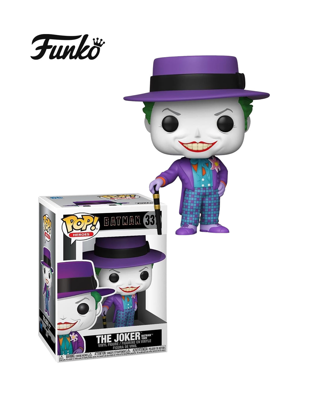 Funko Pop! (Batman) The Joker #337 (Batman 1989)