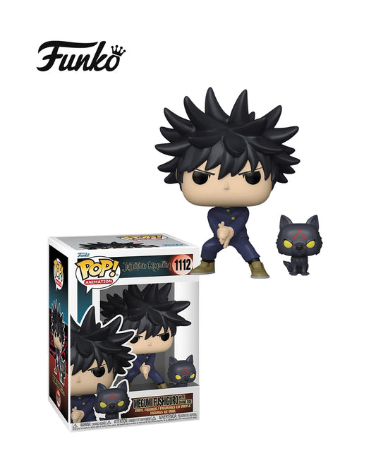 Figura Funko Pop Jujutsu Kaisen Megumi Fushiguro con Divine Dog #1112 en caja - www.figuraschile.com