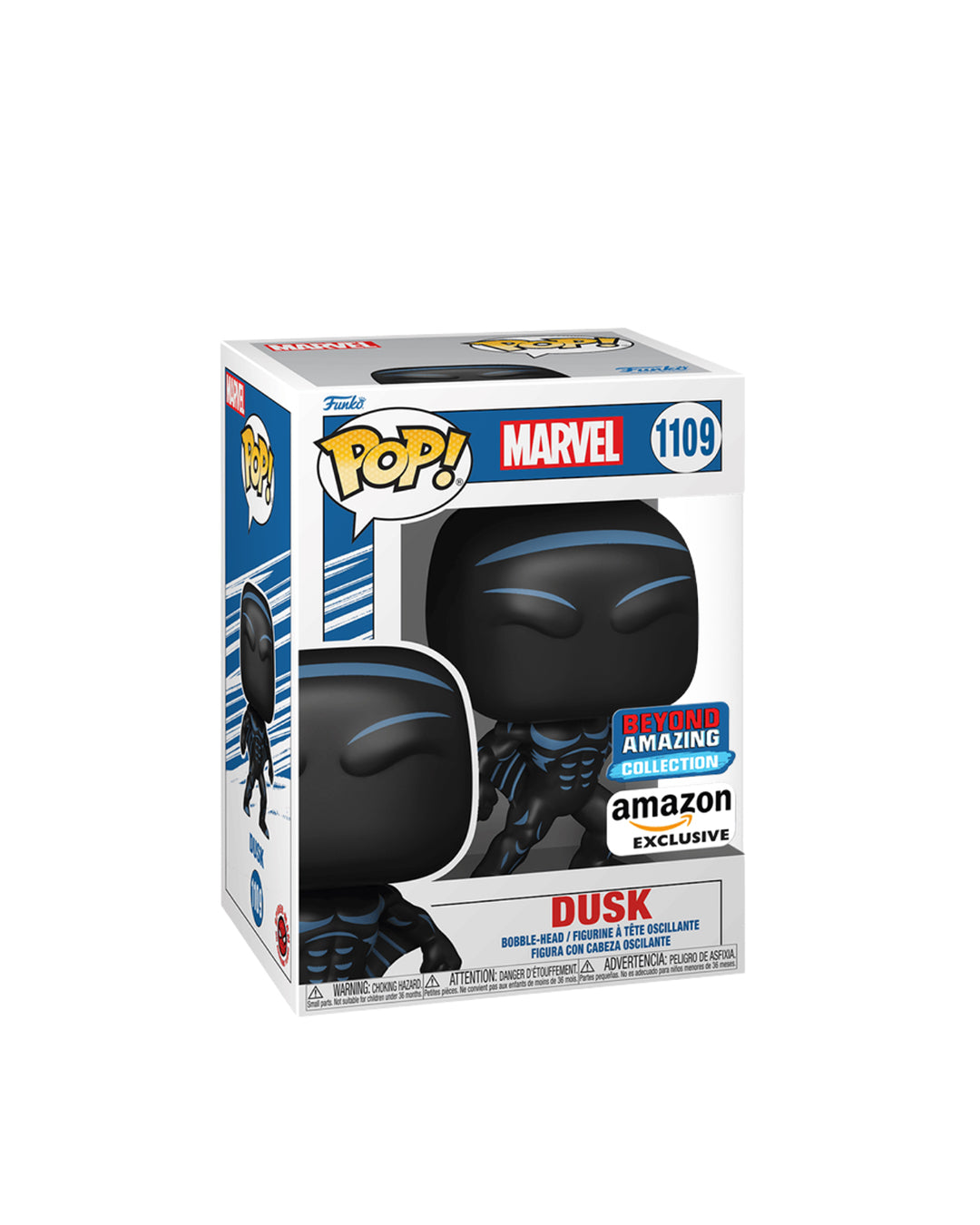 Funko Pop Marvel 1109 Dusk Beyond Amazing Collection, figura coleccionable exclusiva Amazon, disponible en figuraschile.cl