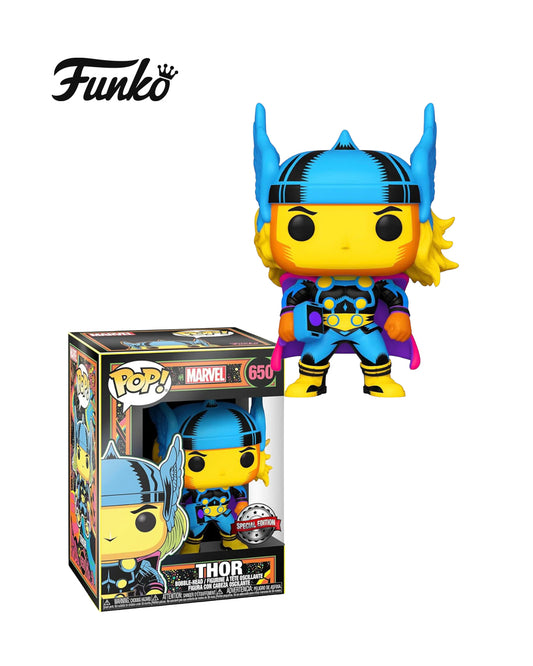 Funko Pop Marvel 650 Thor Special Edition en caja original, figura coleccionable exclusiva disponible en figuraschile.cl