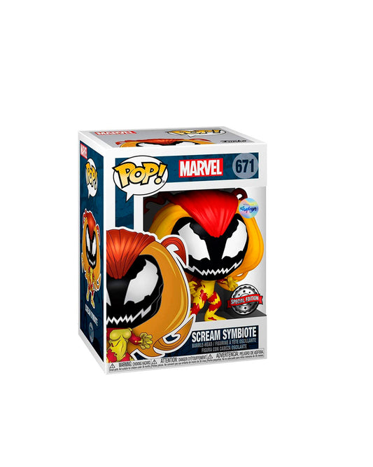 Funko Pop! (Marvel) Scream Symbiote #671 (Special Edition) (Weplayer)