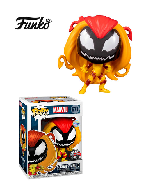 Funko Pop! (Marvel) Scream Symbiote #671 (Special Edition) (Weplayer)