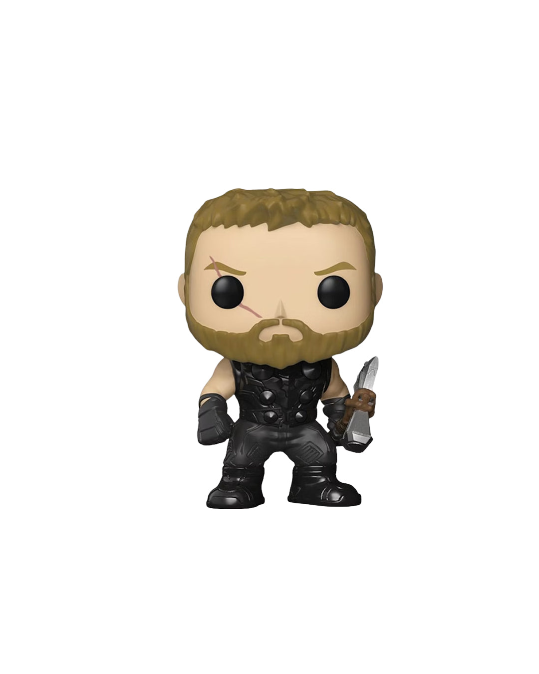 Figura Funko Pop #286 de Thor de Avengers: Infinity War con martillo y armadura en caja coleccionable disponible en figuraschile.cl