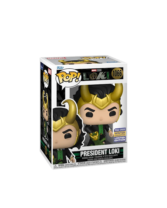 Funko Pop! (Marvel - Loki) President Loki #1066 (Funko 2022 Winter Convention) (Weplayer)