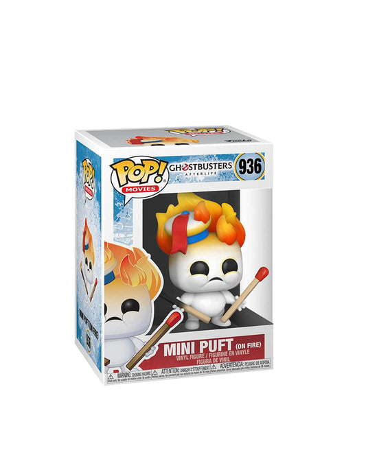 Funko Pop! (Ghostbusters Afterlife) Mini Puft (On Fire) #936