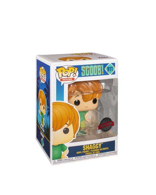 Funko Pop Movies Scoob 911 Shaggy Special Edition en caja original, figura coleccionable exclusiva para fans de Shaggy y el universo Scooby-Doo. Disponible en figuraschile.cl