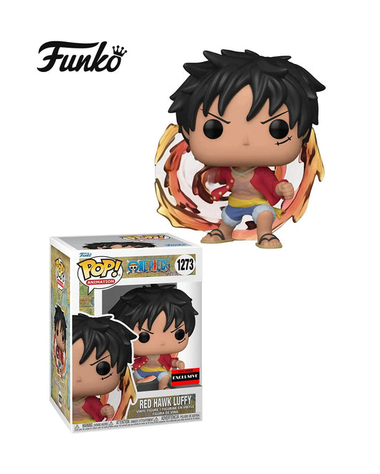 Funko Pop! (One Piece) Red Hawk Luffy #1273 (AAA Anime Exclusive)
