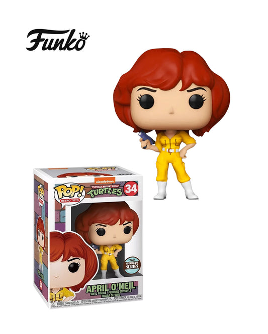 Funko Pop Retro Toys Turtles Teenage Mutant Ninja April O’Neil, Funko Speciality Series, figura de colección en caja — disponible en figuraschile.cl