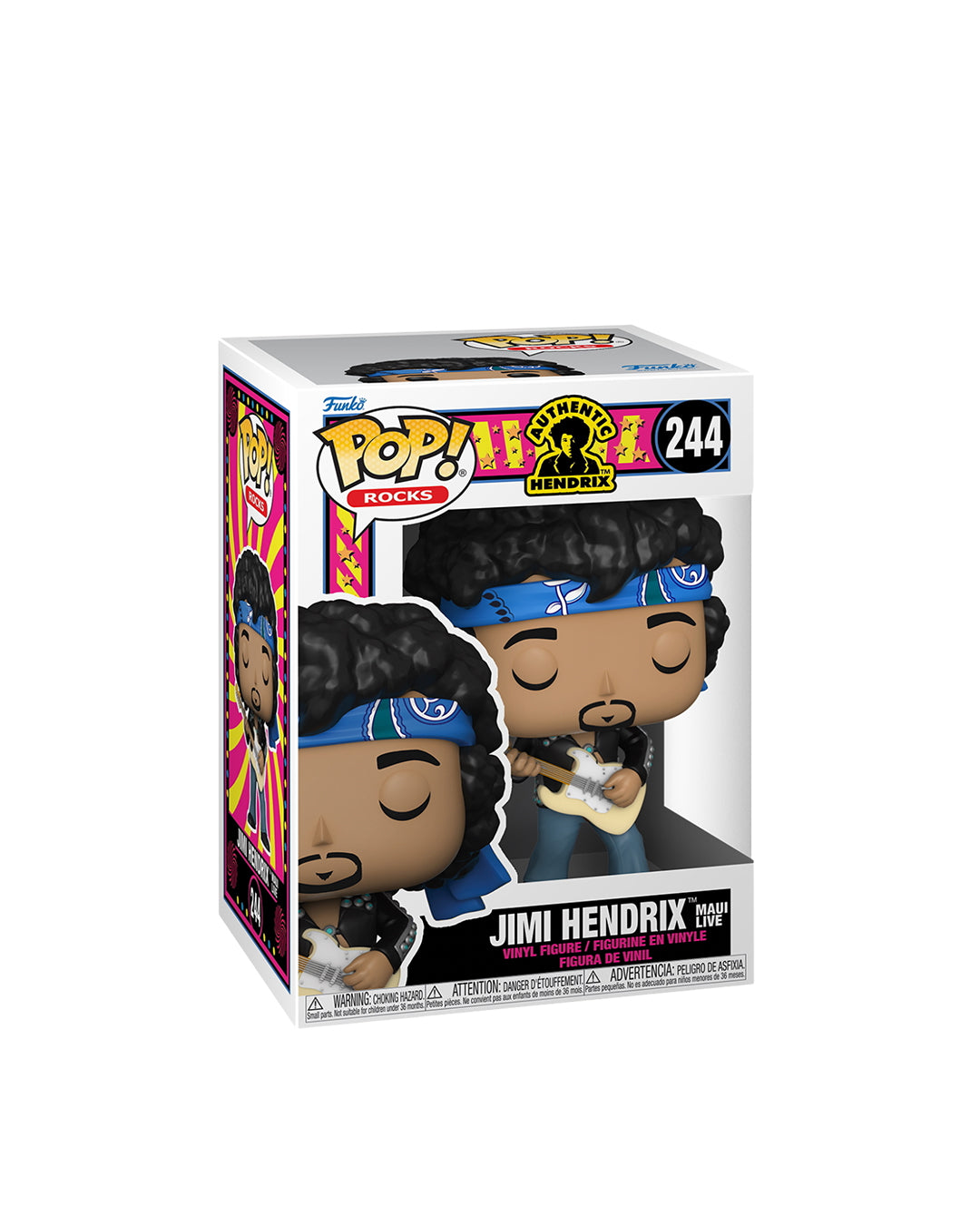 Funko Pop! (Authentic Hendrix) Jimi Hendrix #244 (Maui Live)