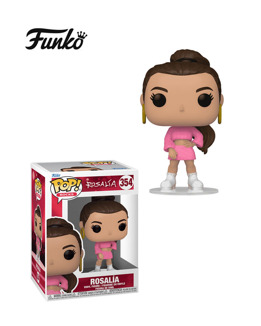 Figura Funko Pop! Rosalía #353 en caja, homenaje a la famosa cantante española, edición coleccionable disponible en Figuras Chile.