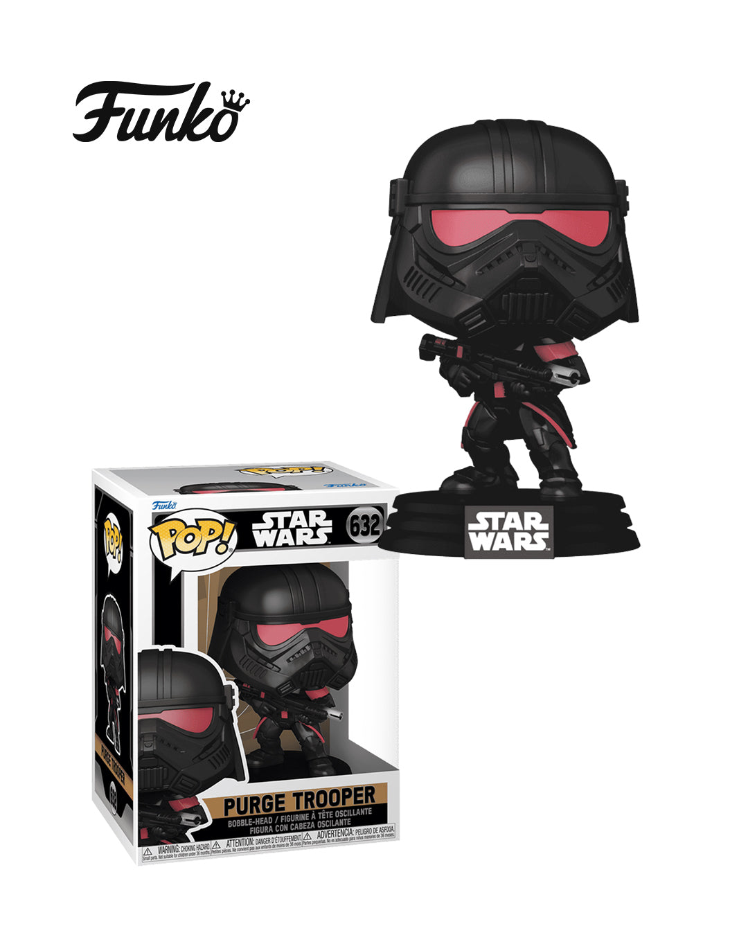 Funko Pop! (Star Wars) Purge Trooper #632