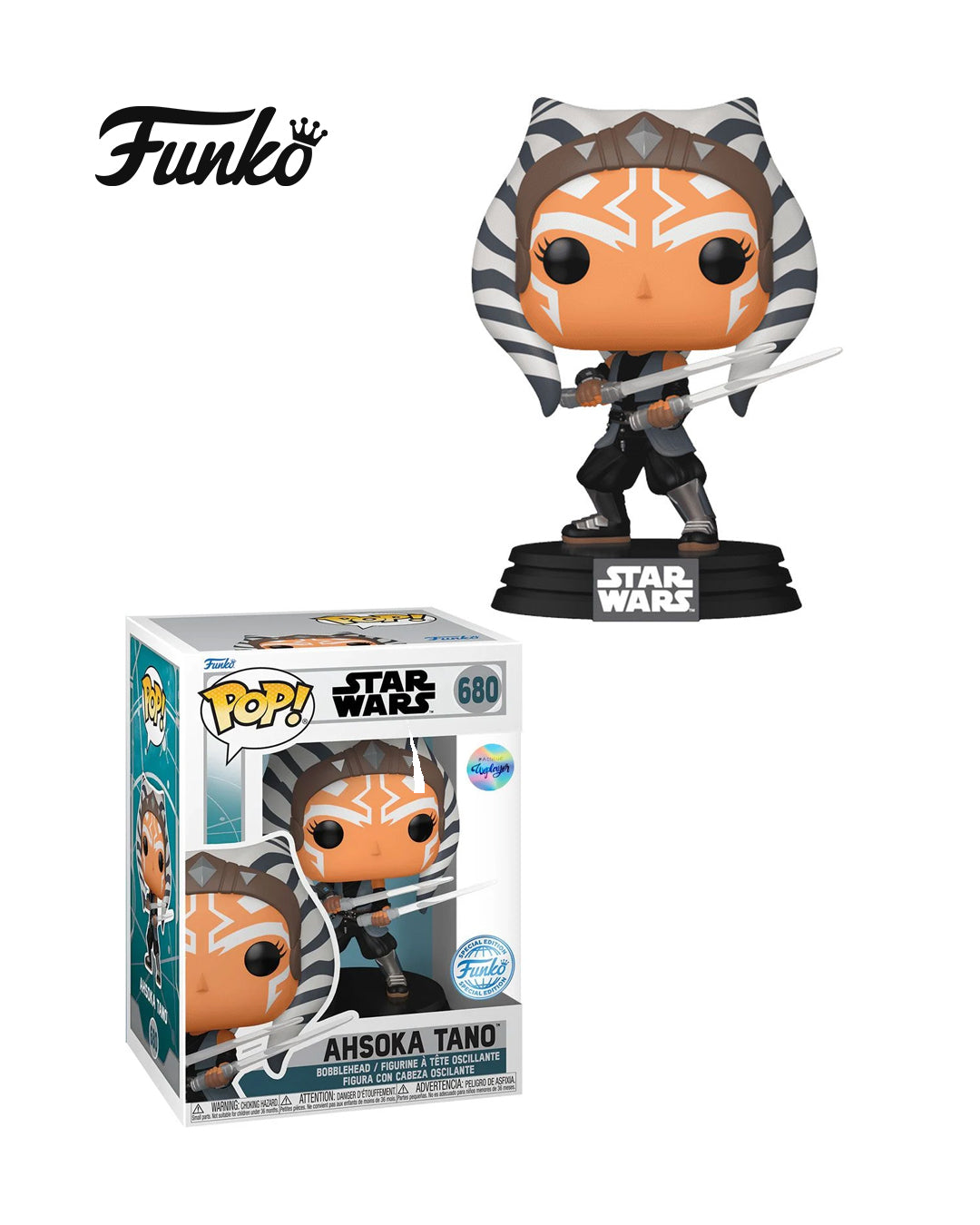 Funko Pop! (Star Wars) Ahsoka Tano #680 (Funko Special Edition) (Weplayer)