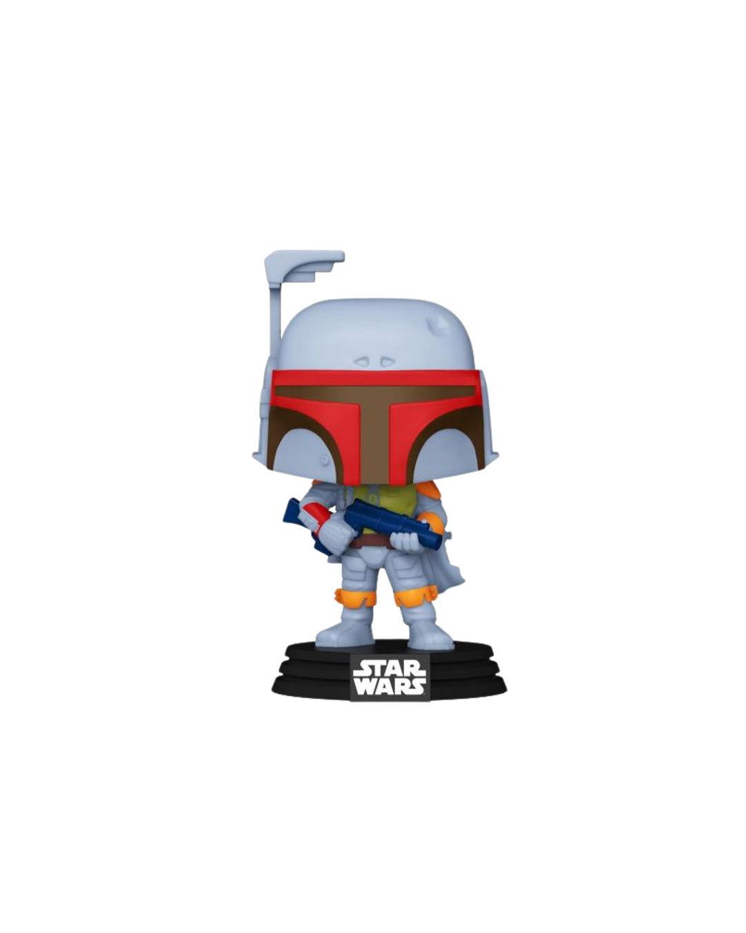 Figura Funko Pop #297 edición especial de Boba Fett de Star Wars con detalles metálicos en caja coleccionable disponible en figuraschile.cl