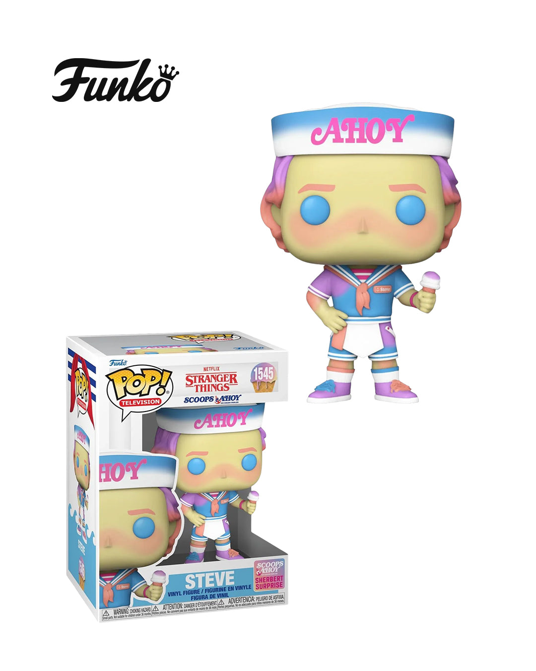 Funko Pop! (Netflix - Stranger Things) Steve #1545