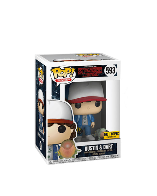 Funko Pop Television Stranger Things 593 en caja original, figura coleccionable basada en la popular serie de Netflix, ideal para fans y coleccionistas. Disponible en figuraschile.cl