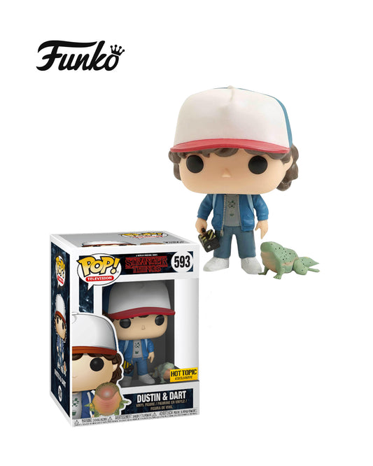 Funko Pop Television Stranger Things 593 en caja original, figura coleccionable basada en la popular serie de Netflix, ideal para fans y coleccionistas. Disponible en figuraschile.cl