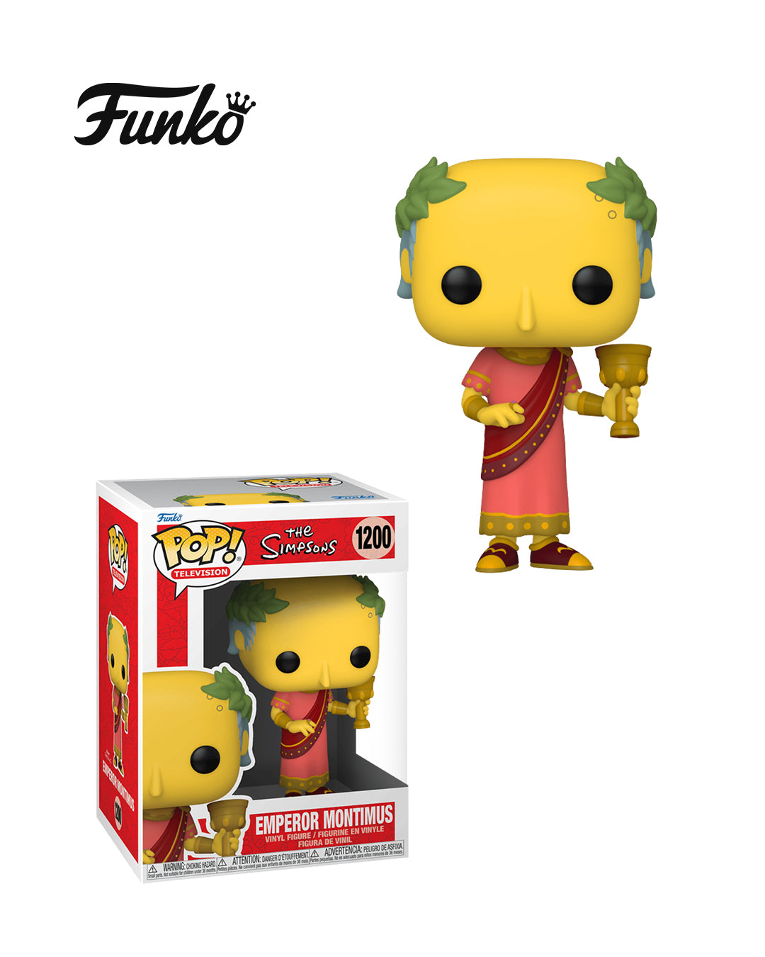 Funko Pop! (The Simpsons) Emperor Montimus #1200