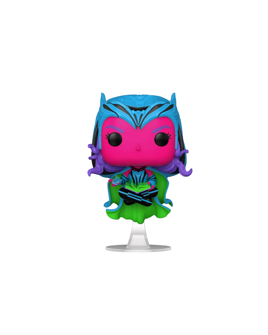 Figura Funko Pop #986 de Scarlet Witch de WandaVision edición exclusiva Only At en caja coleccionable disponible en figuraschile.cl