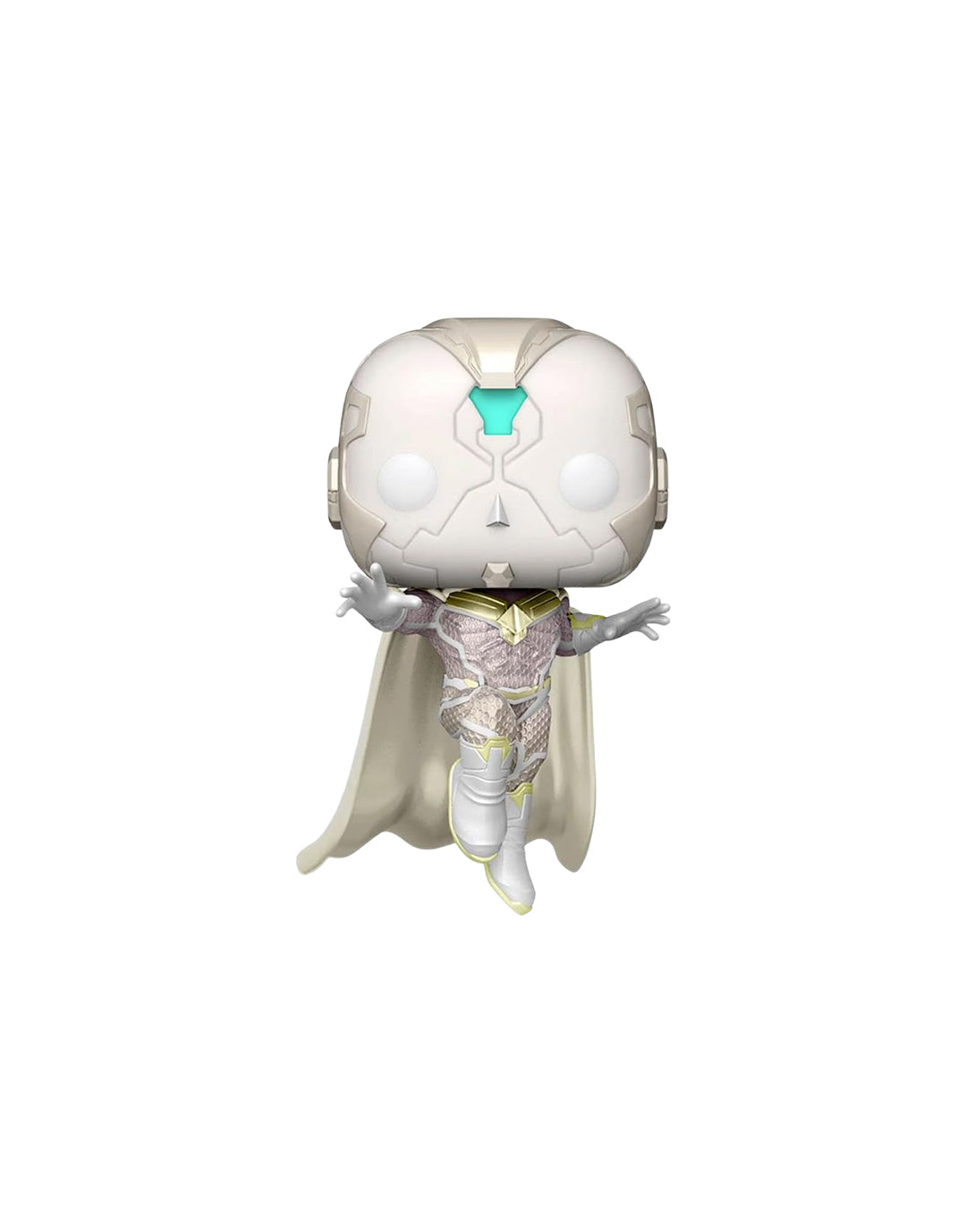 Funko Pop WandaVision The Vision 824 Special Edition Glow in the Dark en caja original, figura coleccionable exclusiva que brilla en la oscuridad para fans del Universo Marvel. Disponible en figuraschile.cl