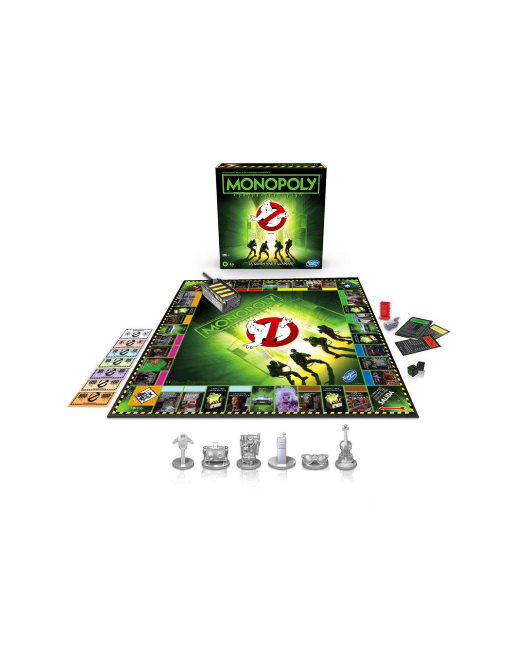 Hasbro Gaming Monopoly Cazafantasmas, juego de mesa edición temática basada en Ghostbusters, disponible en figuraschile.cl