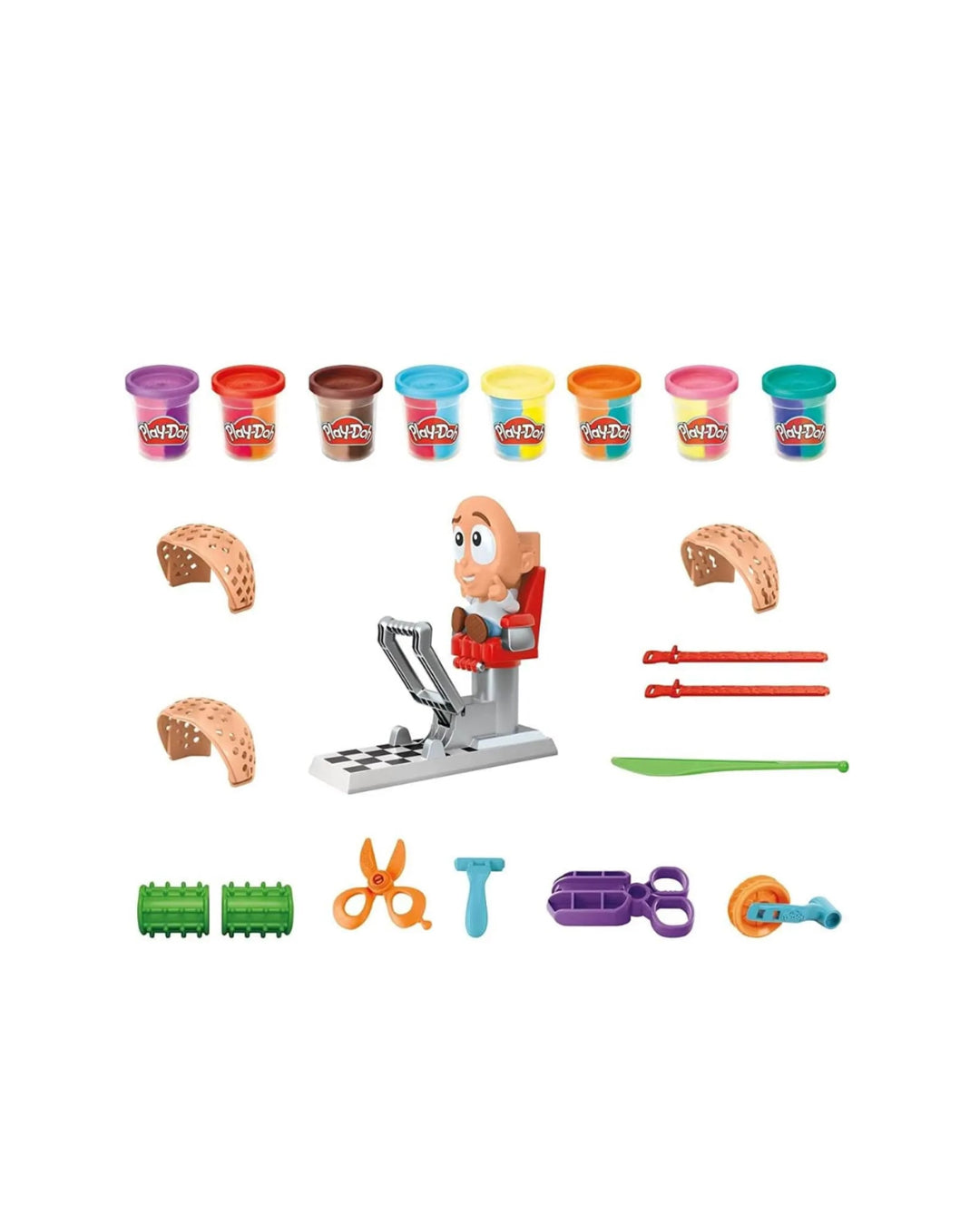 Hasbro Play-Doh La Peluquería, juego creativo de modelado para niños, disponible en figuraschile.cl