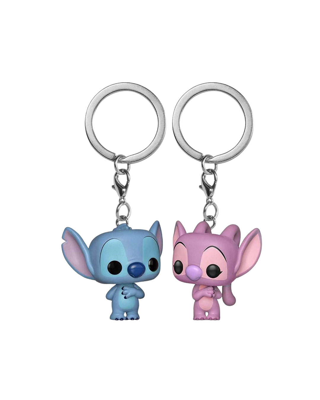 Llavero Pocket Pop! Stitch & Angel – Disney Lilo & Stitch, figura mini Funko con caja | figuraschile.cl