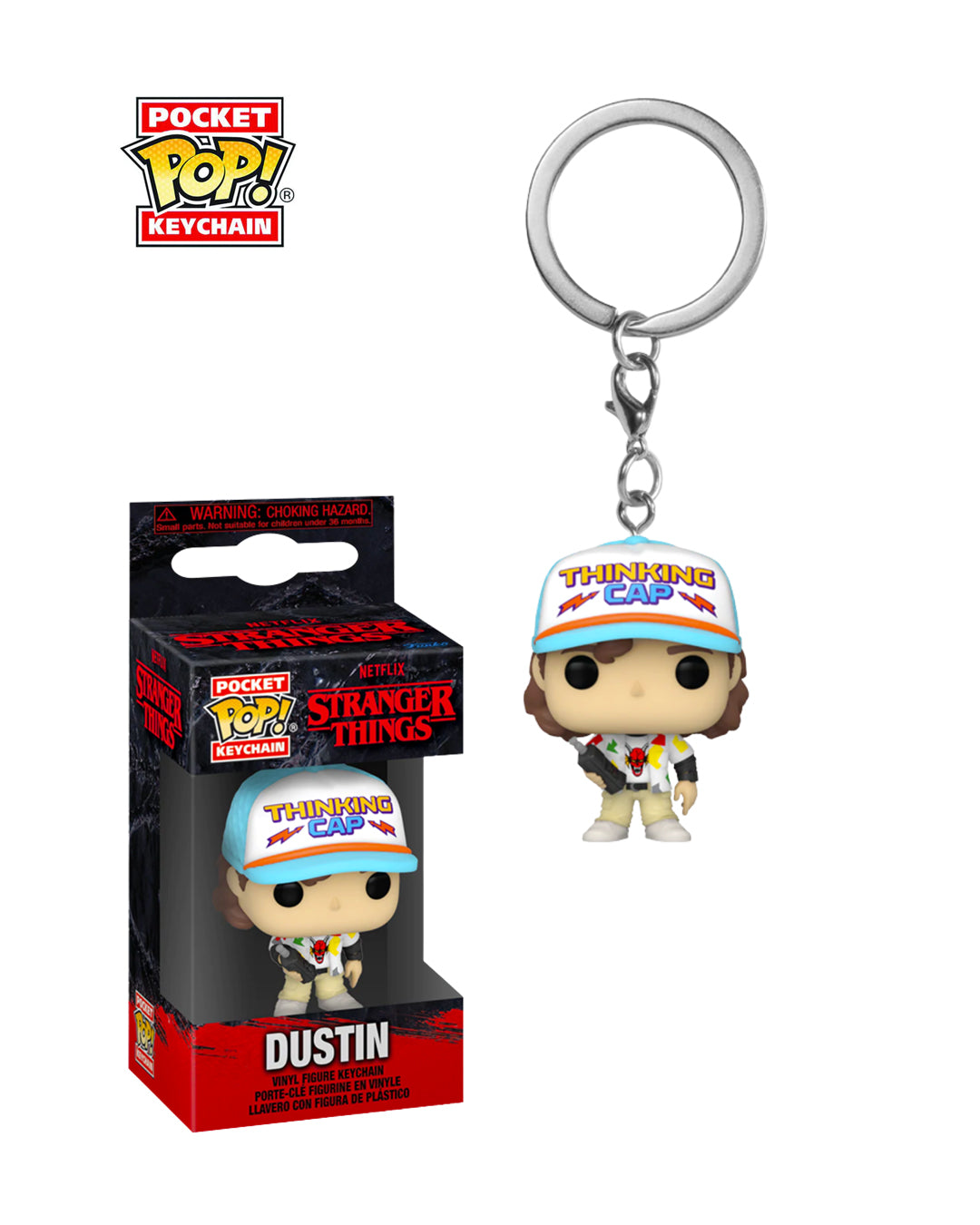 Pocket Pop! Keychain (Stranger Things 4) Dustin