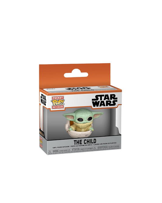 Pocket Pop Keychain Star Wars The Mandalorian The Child, llavero figura coleccionable del universo Star Wars, ideal para fans y coleccionistas. Disponible en figuraschile.cl