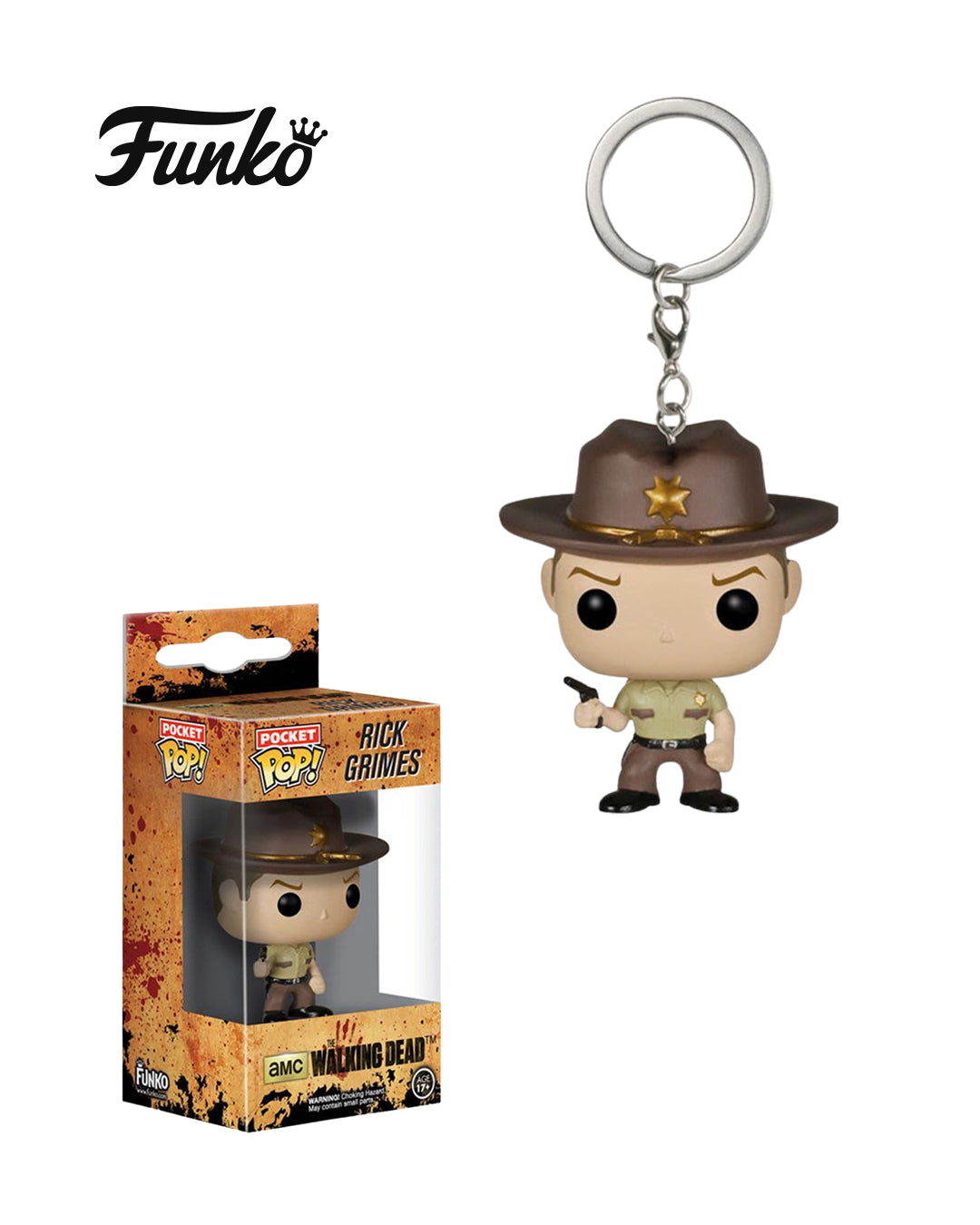 Pocket Pop! Keychain (The Walking Dead) Rick Grimes