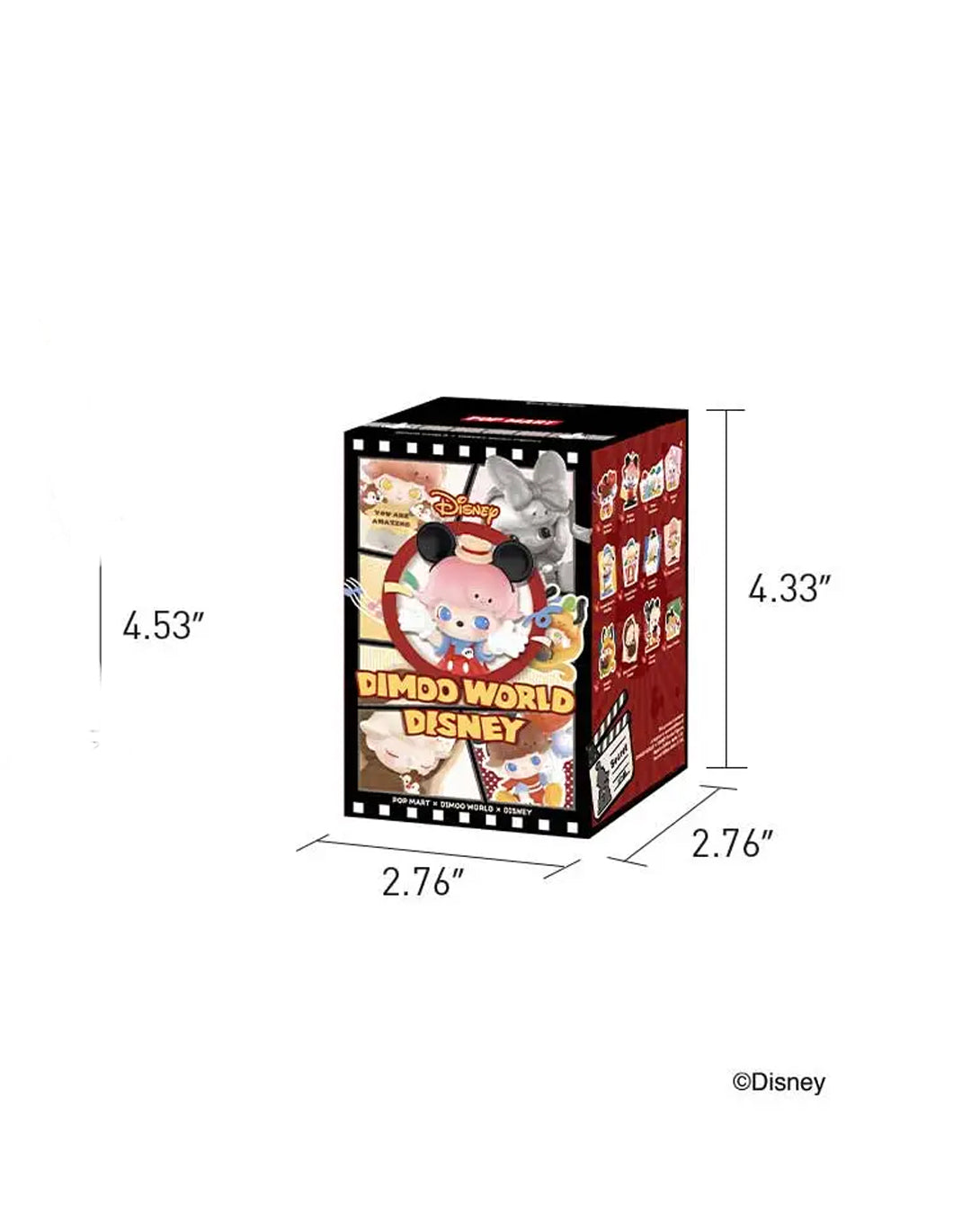 Pop Mart Dimoo World Disney Classic Mickey Blind Box, personaje de Mickey Mouse en estilo Dimoo, edición especial disponible en Figuras Chile.