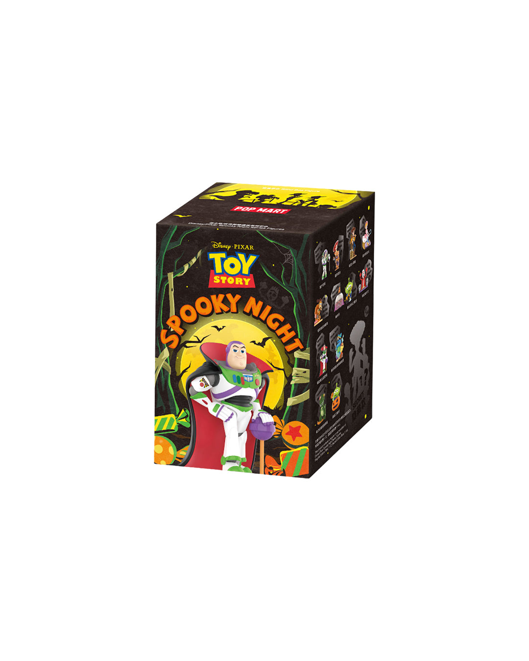 Caja Sorpresa Figura Pop Mart Disney Pixar Spooky Night Series Toy Story - www.figuraschile.com