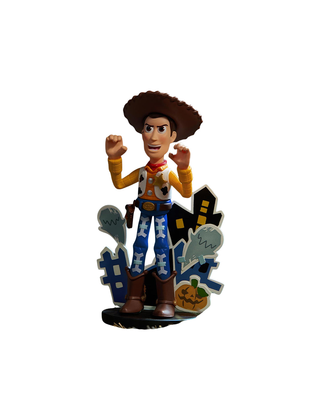 Figura Pop Mart Disney Pixar Spooky Night Series Toy Story Skeleton Woody - www.figuraschile.com