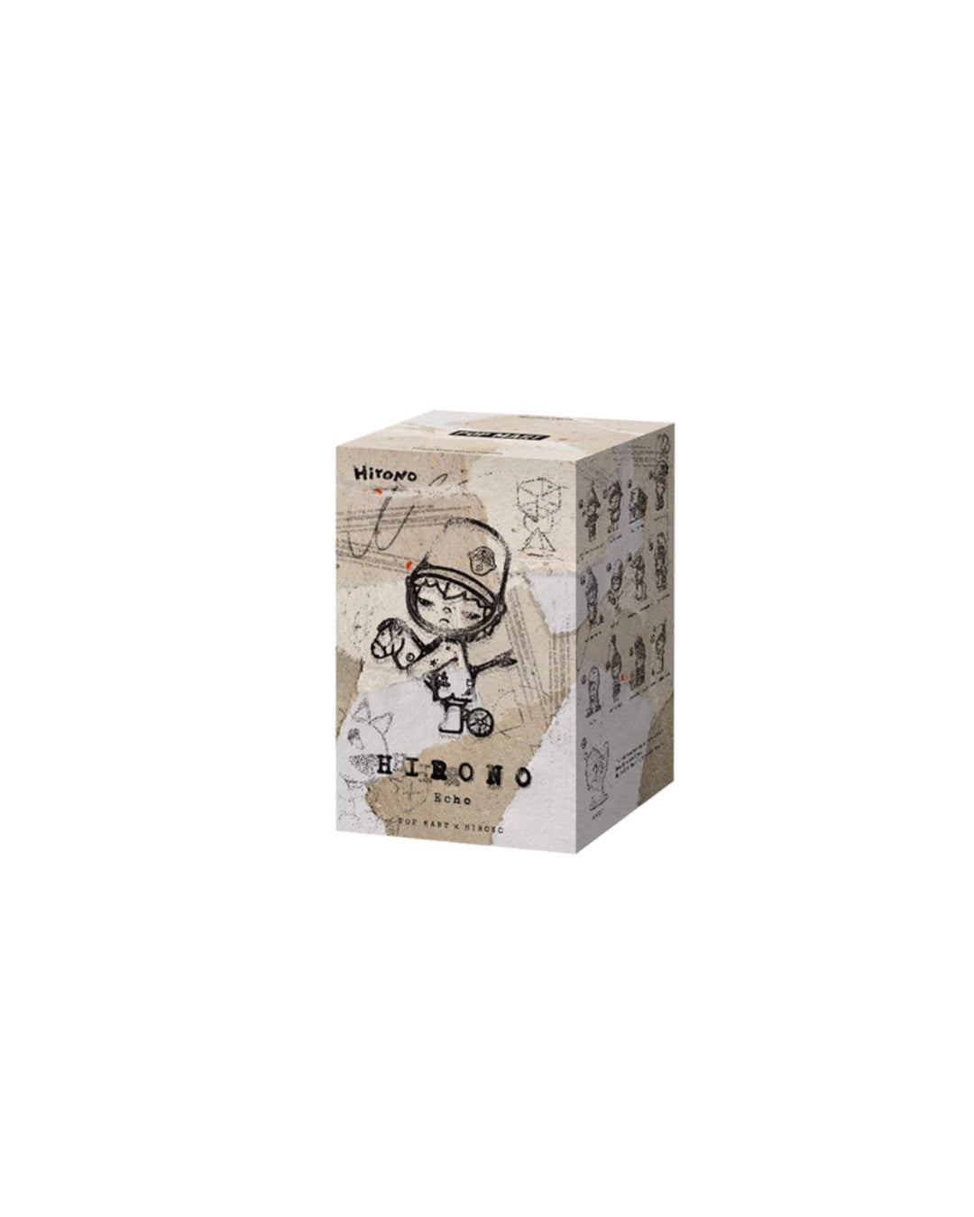 Pop Mart Hirono Echo Series Hiding Behind You, blind box de diseño artístico ideal para amantes del arte y coleccionistas. Disponible en figuraschile.cl