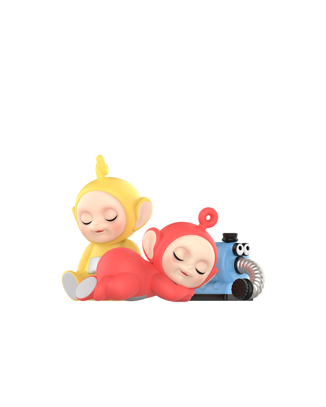 Figura POP MART Teletubbies LaaLaa & Po – diseño "Sleeping with Sweet Dreams", tierna y relajante, ideal para coleccionistas y fans de los Teletubbies; disponible en figuraschile.com