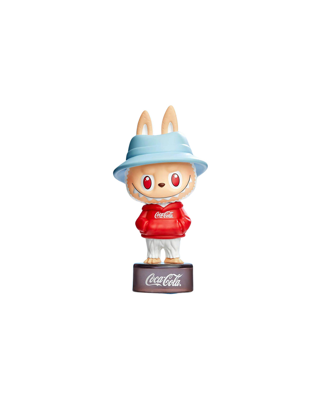 Figura coleccionable Pop Mart The Monsters Coca-Cola, colaboración oficial con diseño exclusivo, disponible en Figuras Chile.
