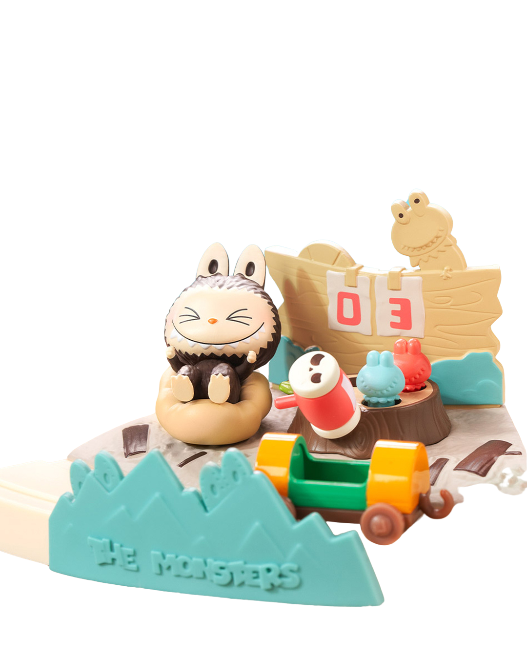 Set de la serie POP MART The Monsters Playing Game, figuras de colección con accesorios temáticos, disponible en Figuras Chile.