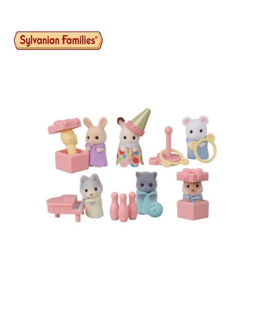 Sylvanian Families Mini Party Babies Series, Blind Box 2, figuras coleccionables, disponibles en figuraschile.com