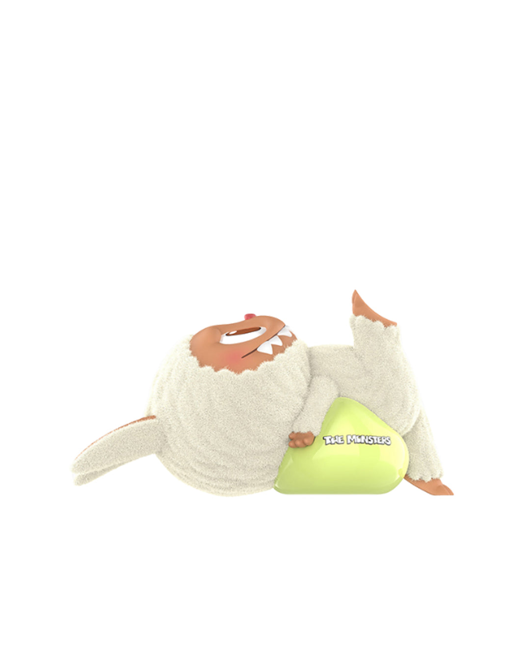 Figura The Monsters Lazy Yoga de Pop Mart – personaje con postura de descanso sobre una almohada, parte de la serie de cajas sorpresa, disponible en FigurasChile